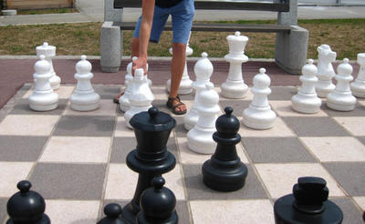 Play Giant Chess Fitzgerald Georgia